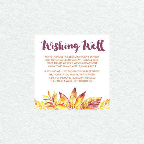 Autumn Vibes Square Invitation