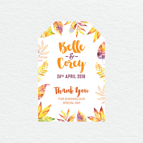 Autumn Vibes Thankyou Cards