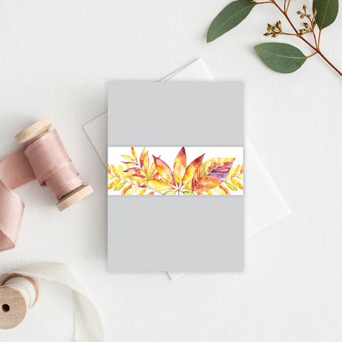 Always Together Deckled Edge Invitation