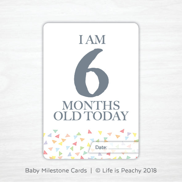 Baby Milestone Cards