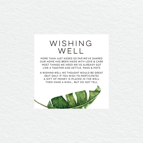 Autumn Vibes Wishing Well Card