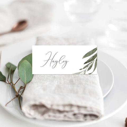 Sweet Type Placecard