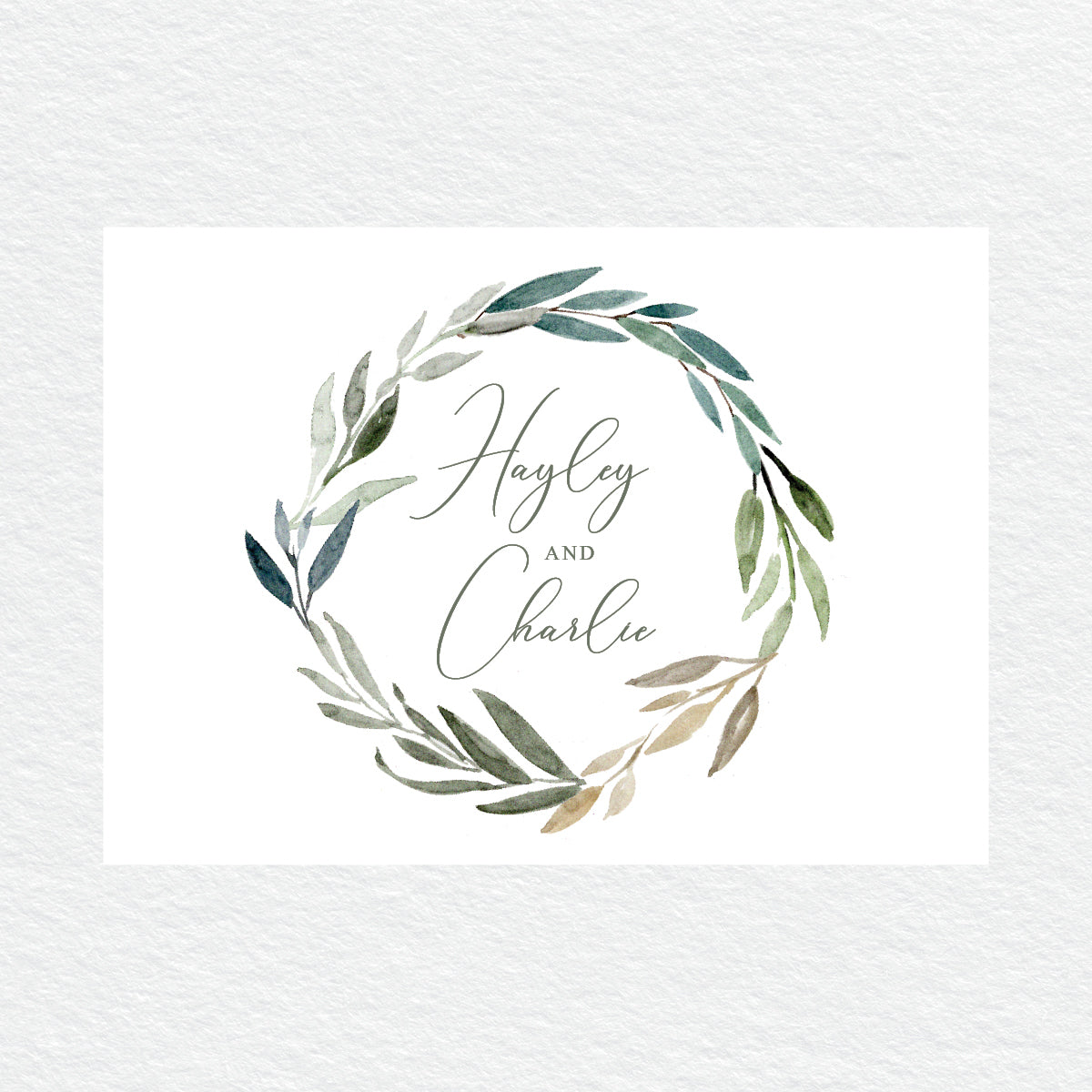 Botanical Bliss RSVP Card