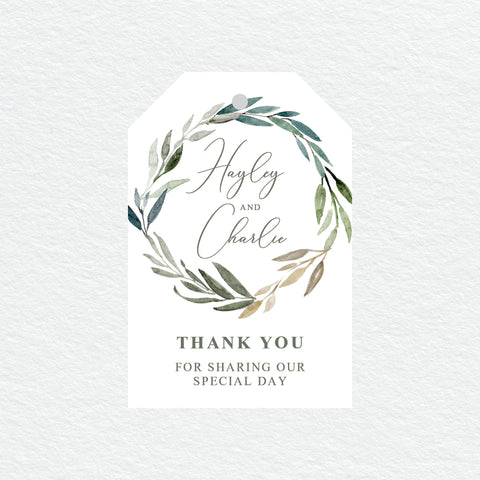 Botanical Bliss Save the Date Card