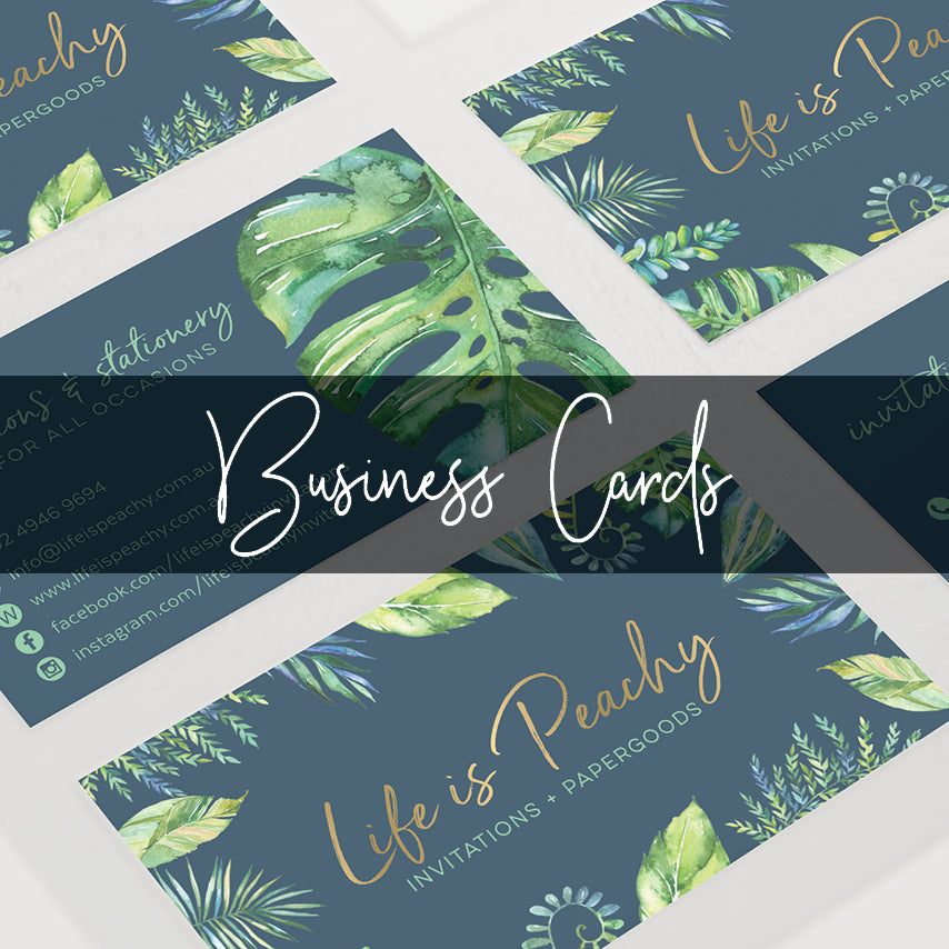 Business Cards - premium double sided