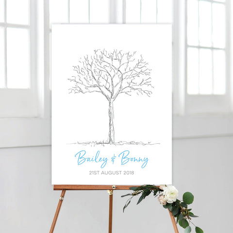 Watercolour Fingerprint Tree Kit