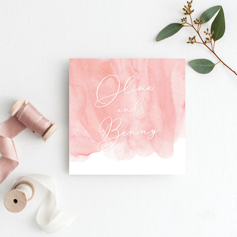 In Bloom (White) Rectangle Invitation