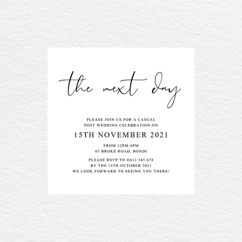 Forever in Love Save the Date Card
