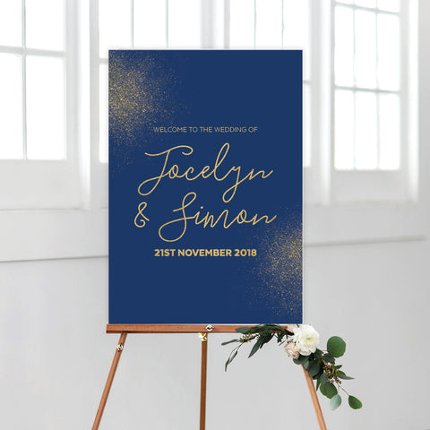 Fresh Type Welcome Sign