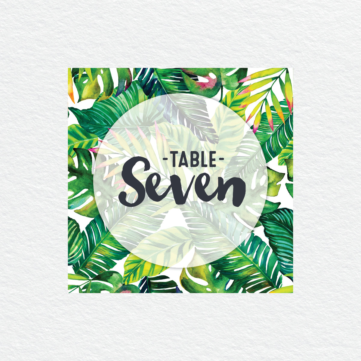 Gone Troppo Table Numbers