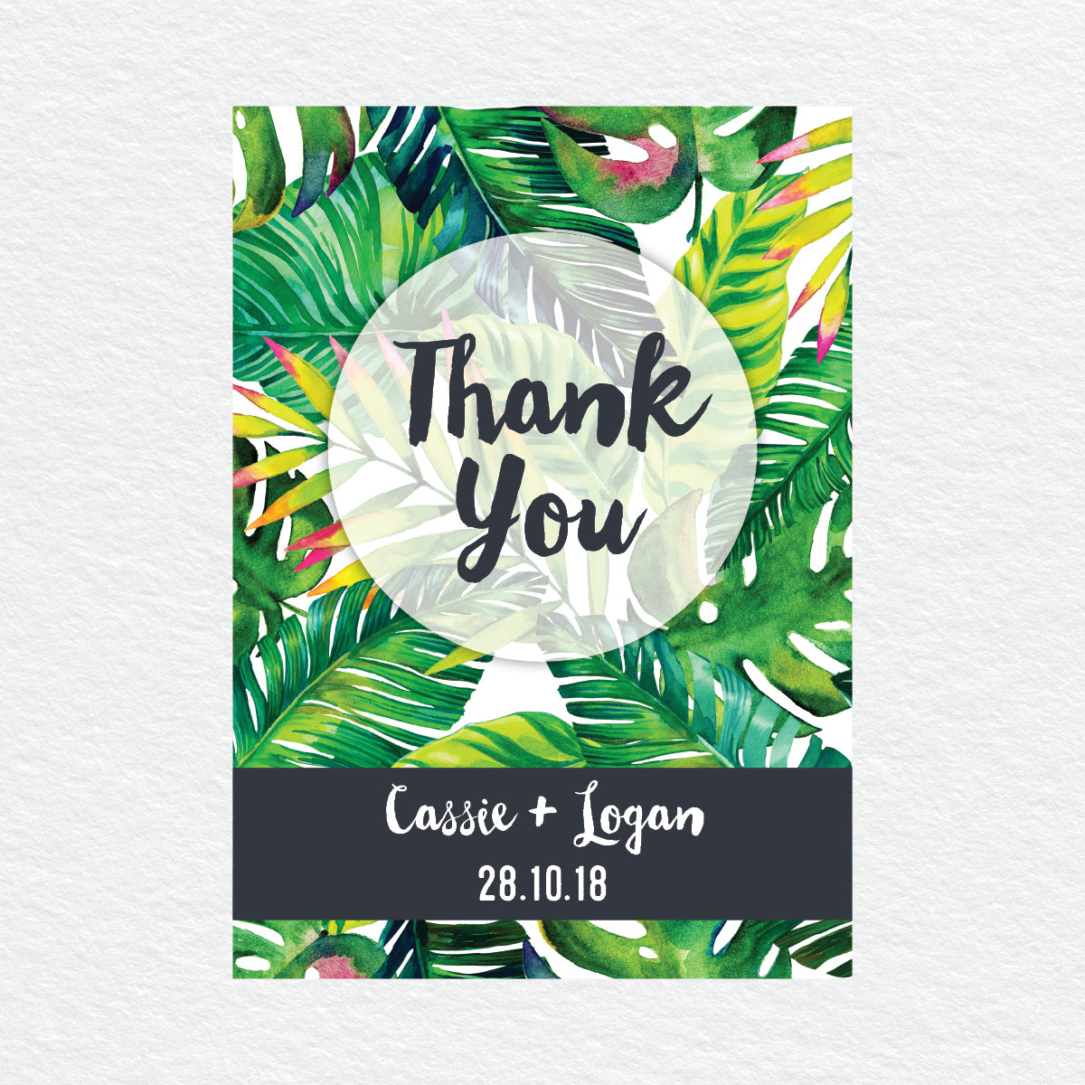 Gone Troppo Thankyou Cards