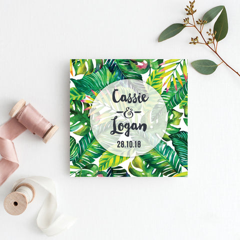 Beverly Hills Rectangle Invitation