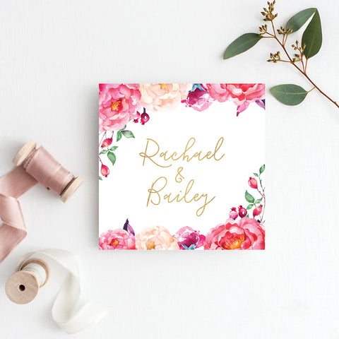 Floral Sweetness RSVP Card