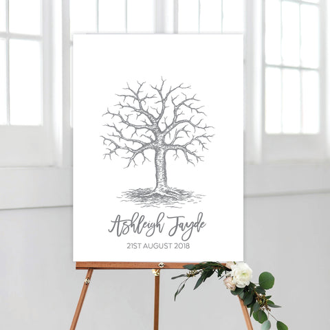 Modern Marble Save the Date Card