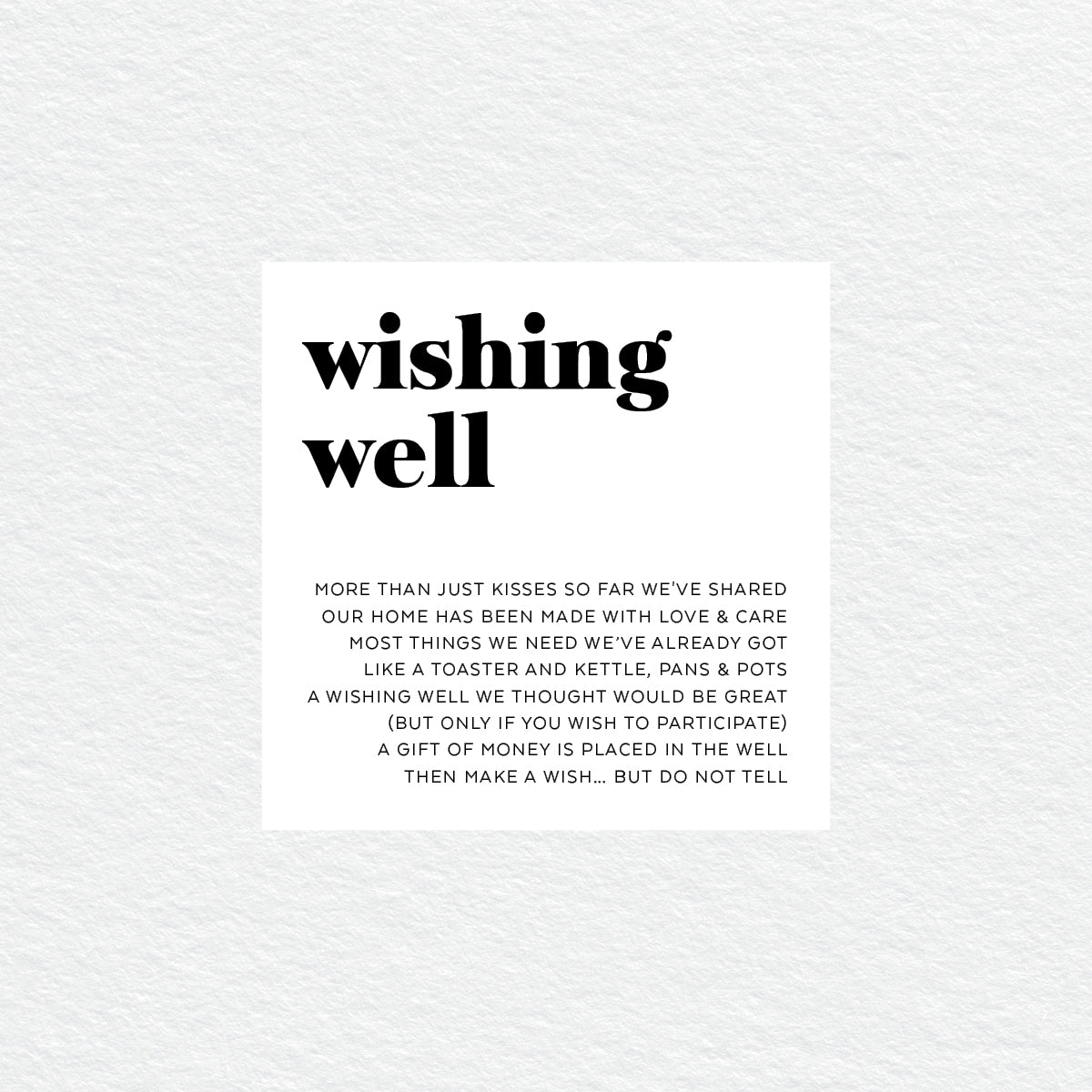 Love Pop Wishing Well Card