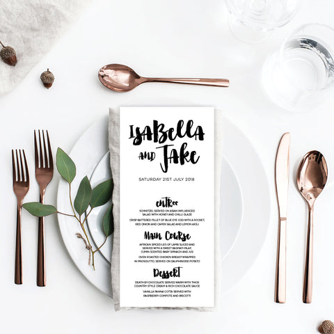 Love Struck Save the Date Card