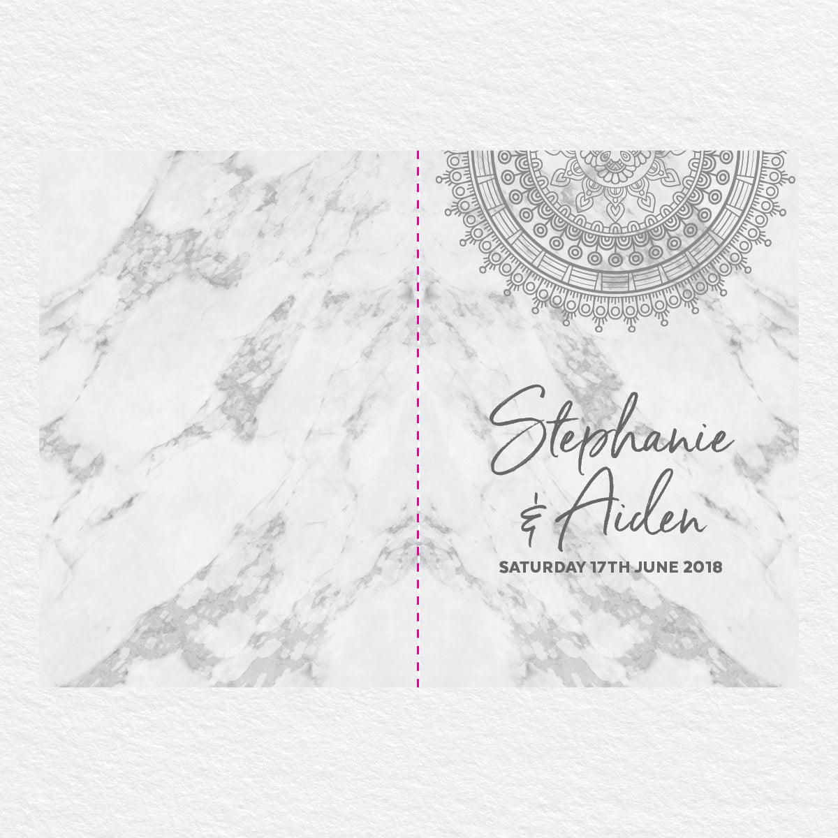 Marble Mandala Service Covers