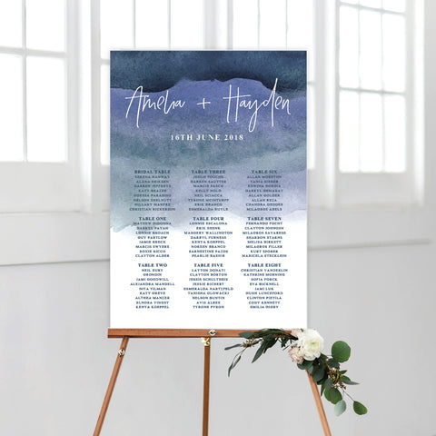 Floral Marsala Rectangle Invitation