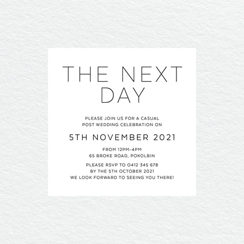 Beverly Hills Save the Date Card