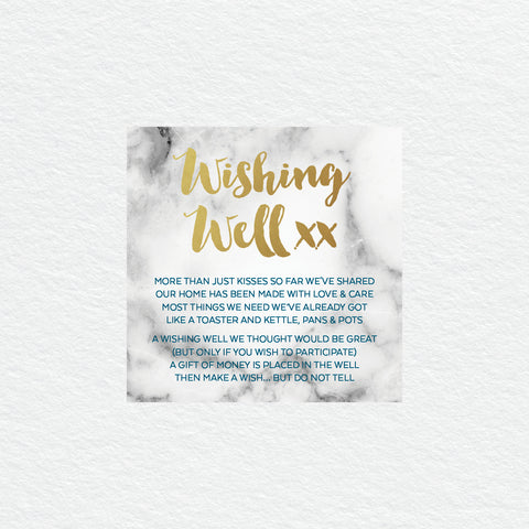 Forever in Love Wishing Well Card