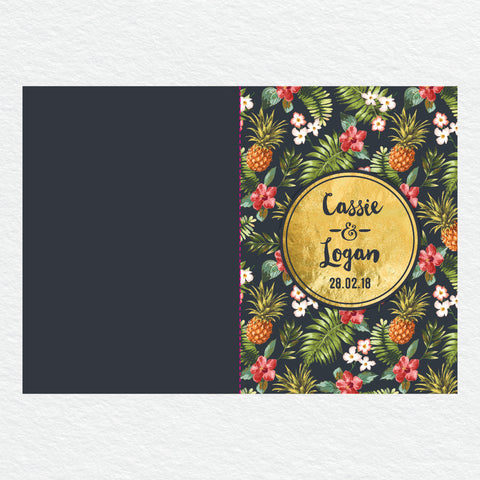 Pineapple Punch Save the Date Card