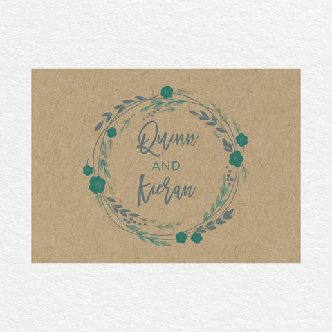 Rustic Wreath Service Covers