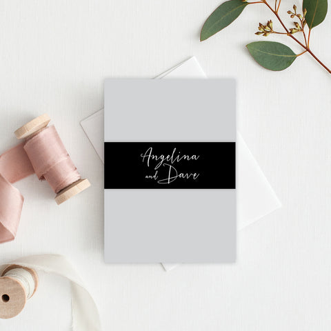 Sweet Type Rectangle Invitation