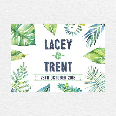 Autumn Vibes RSVP Card