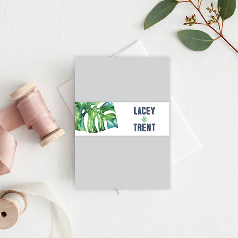 Tropicana Engagement Invitation