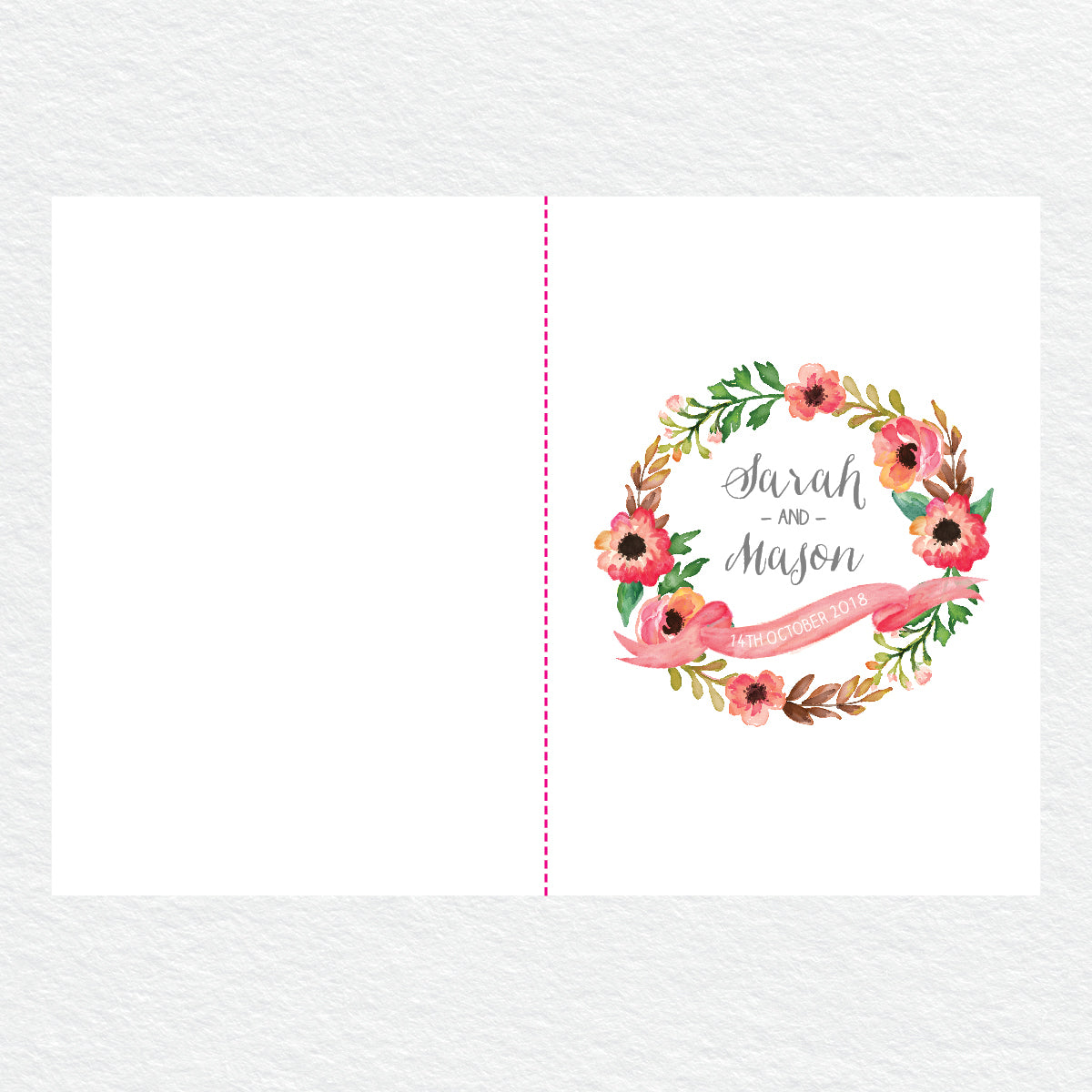 Watercolour Blooms Service Covers