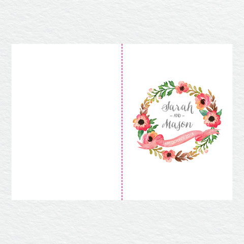 Watercolour Blooms Bellyband