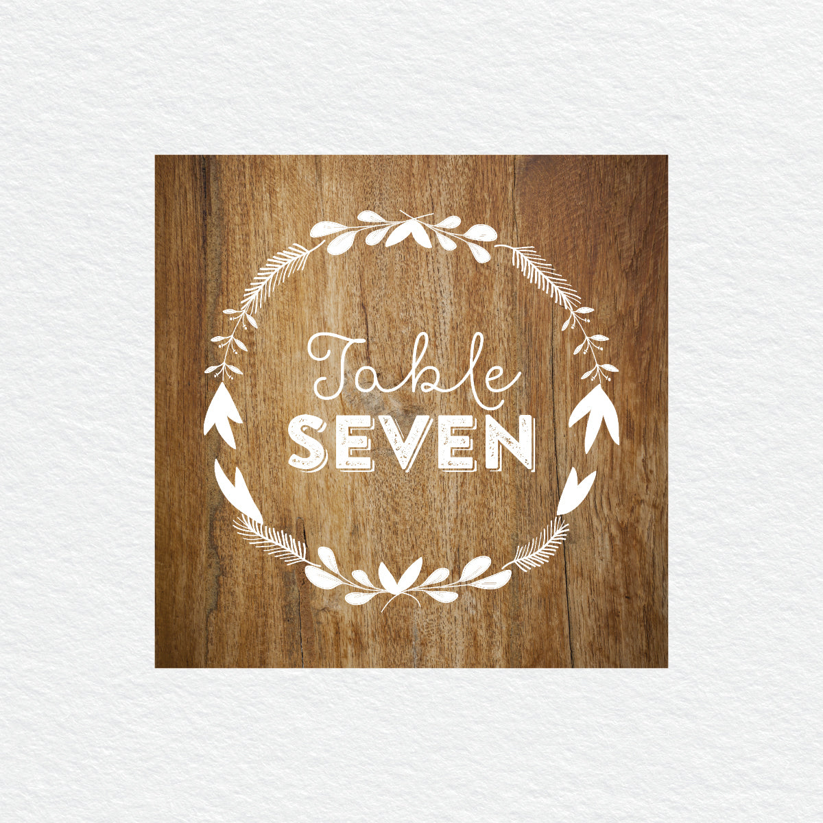 Woodland Whimsy Table Numbers