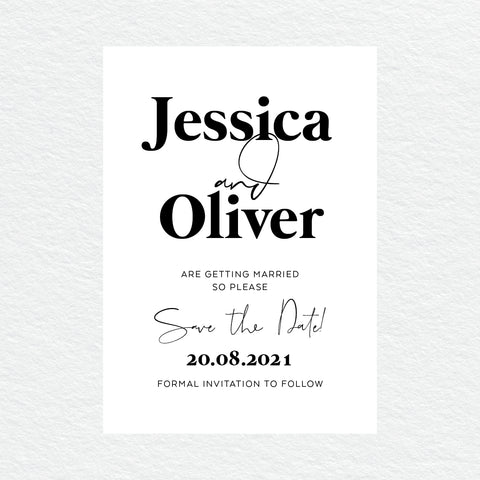 Serendipity Save the Date Card