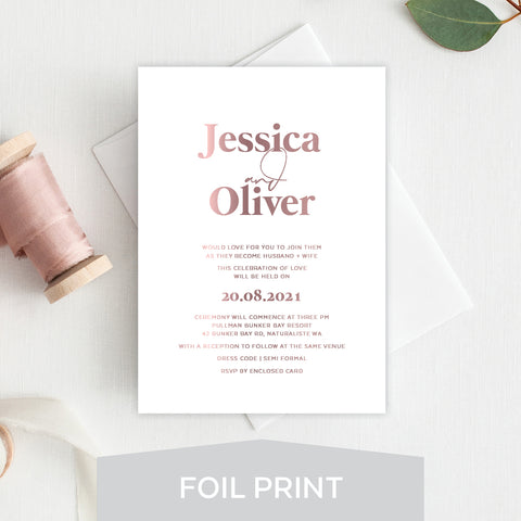 Rustic Wreath RSVP Card