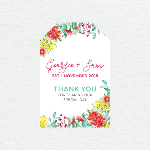 Always Together Deckled Edge Invitation