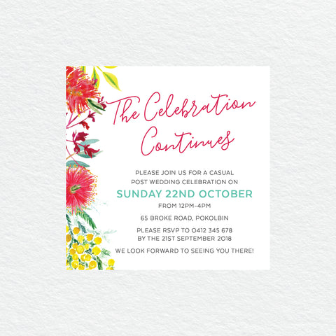 Always Together Save the Date Card