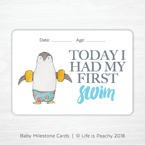 Baby Milestone Cards