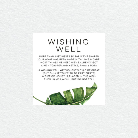 Midnight Wishing Well Card