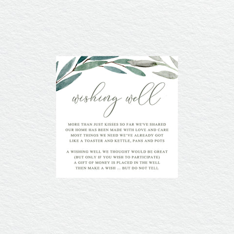 Botanical Bliss RSVP Card