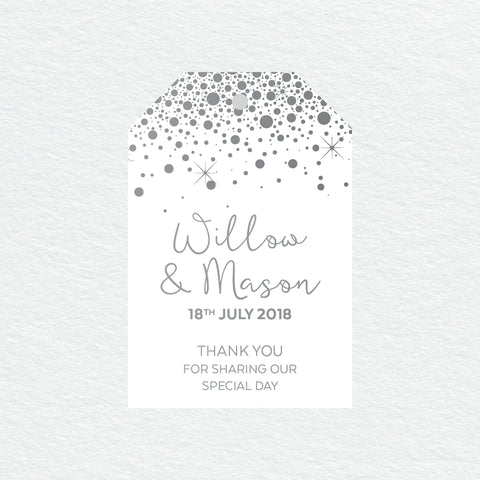 Confetti Party Foil Invitation