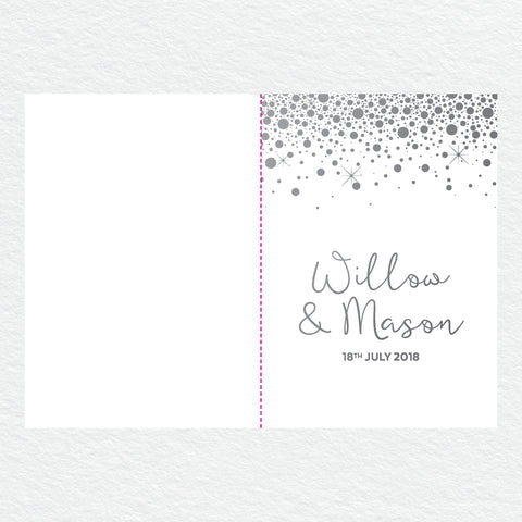 Confetti Party Engagement Invitation