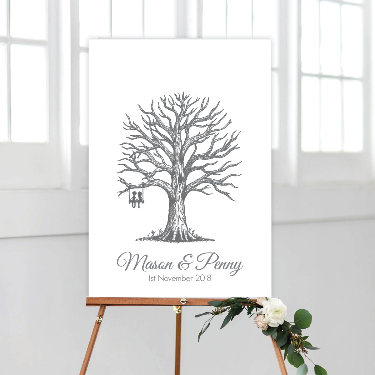 printable fingerprint tree