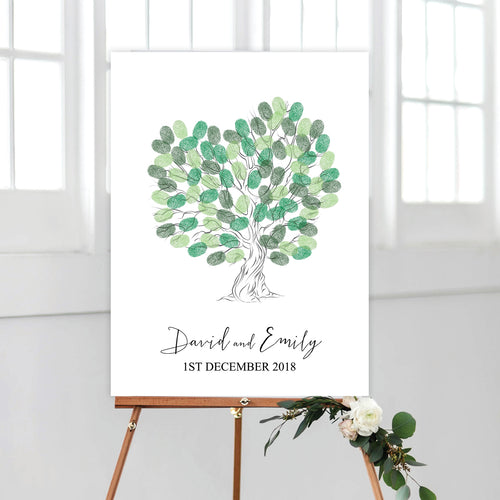 Heart Fingerprint Tree Kit