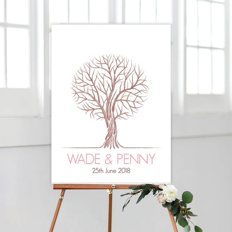 Watercolour Fingerprint Tree Kit