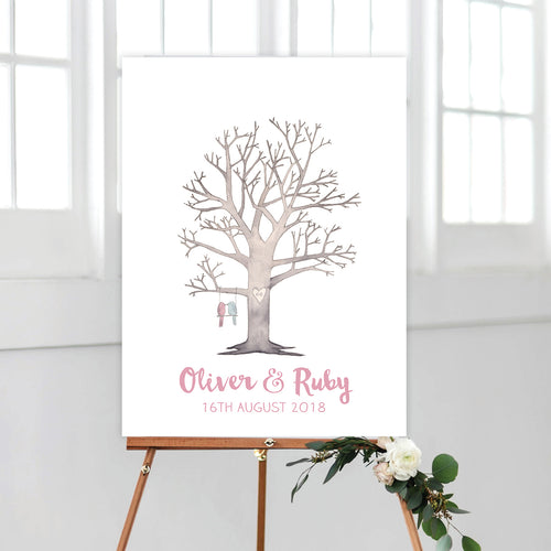 Watercolour Fingerprint Tree Kit