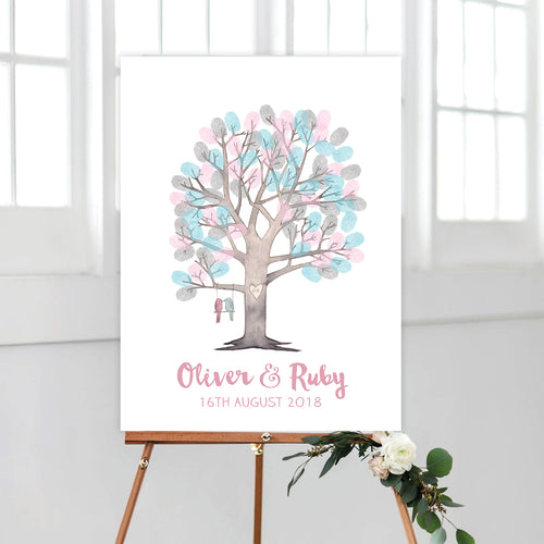 Watercolour Fingerprint Tree Kit