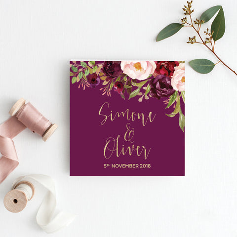 Spring Sweetness Square Invitation