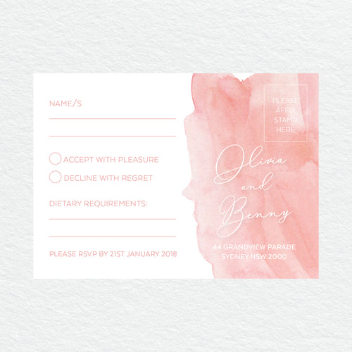 Flow RSVP Card