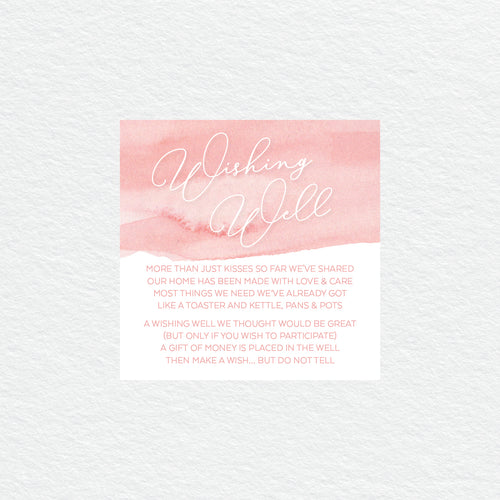 Flow Wishing Well Card
