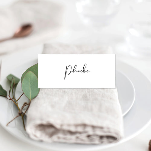 Forever in Love Placecard